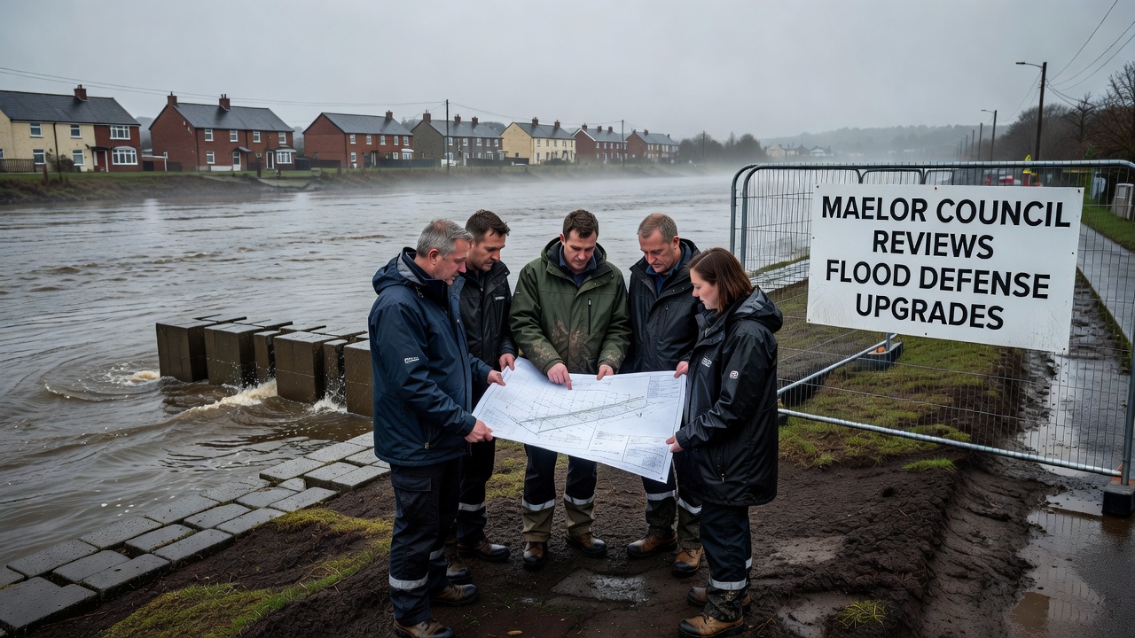 Maelor Council Reviews Flood Defense Upgrades